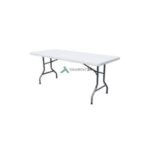 Kokkupandav laud 183cm kokkupandav plastiklaud 183cm plastikmööbel peoinventari rent peoinventari müük kokkupandava laua müük
