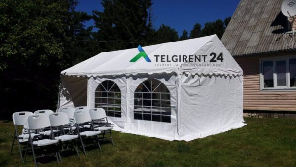 Party tent 4x6 m party tent rental party tent rental white party tents party tents rental 4x6 in Tallinn Tent rental in Tallinn