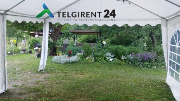 Peotelk 4x6 m peotelkide rent telkide rent valged peotelgid peotelkide rent 4x6Tallinnas Telgi rent Tallinnas