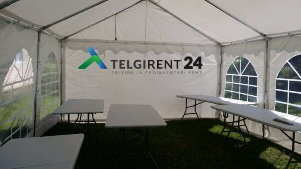 Peotelk 4x6 m peotelkide rent telkide rent valged peotelgid peotelkide rent 4x6Tallinnas Telgi rent Tallinnas