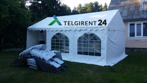 Party tent 4x6 m party tent rental party tent rental white party tents party tent rental 4x6 in Tallinn Tent rental in Tallinn