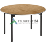 ümmargune laud 122cm puidust peomööbli müük peolaudade müük ümmargune laud 120cm müük