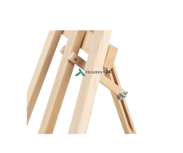 Molbert 178x60cm Natural color wooden molbert
